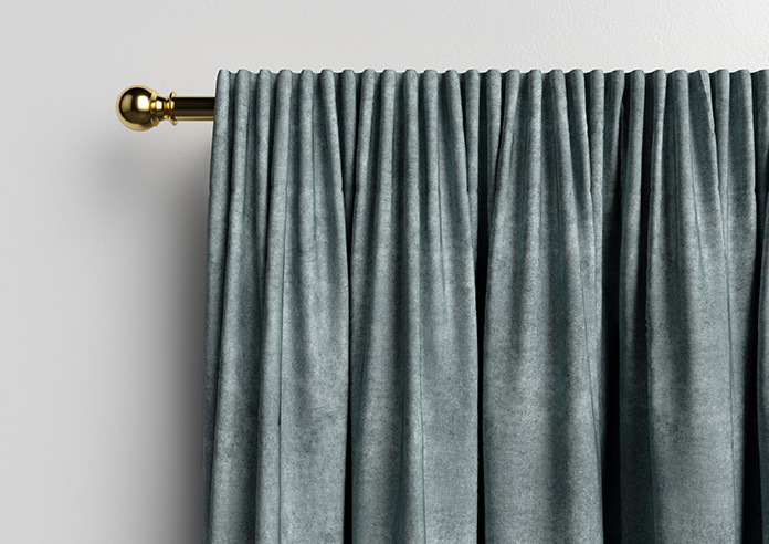 Florence Faux Suede, Mid Grey - Made to Measure Curtains - Image 10